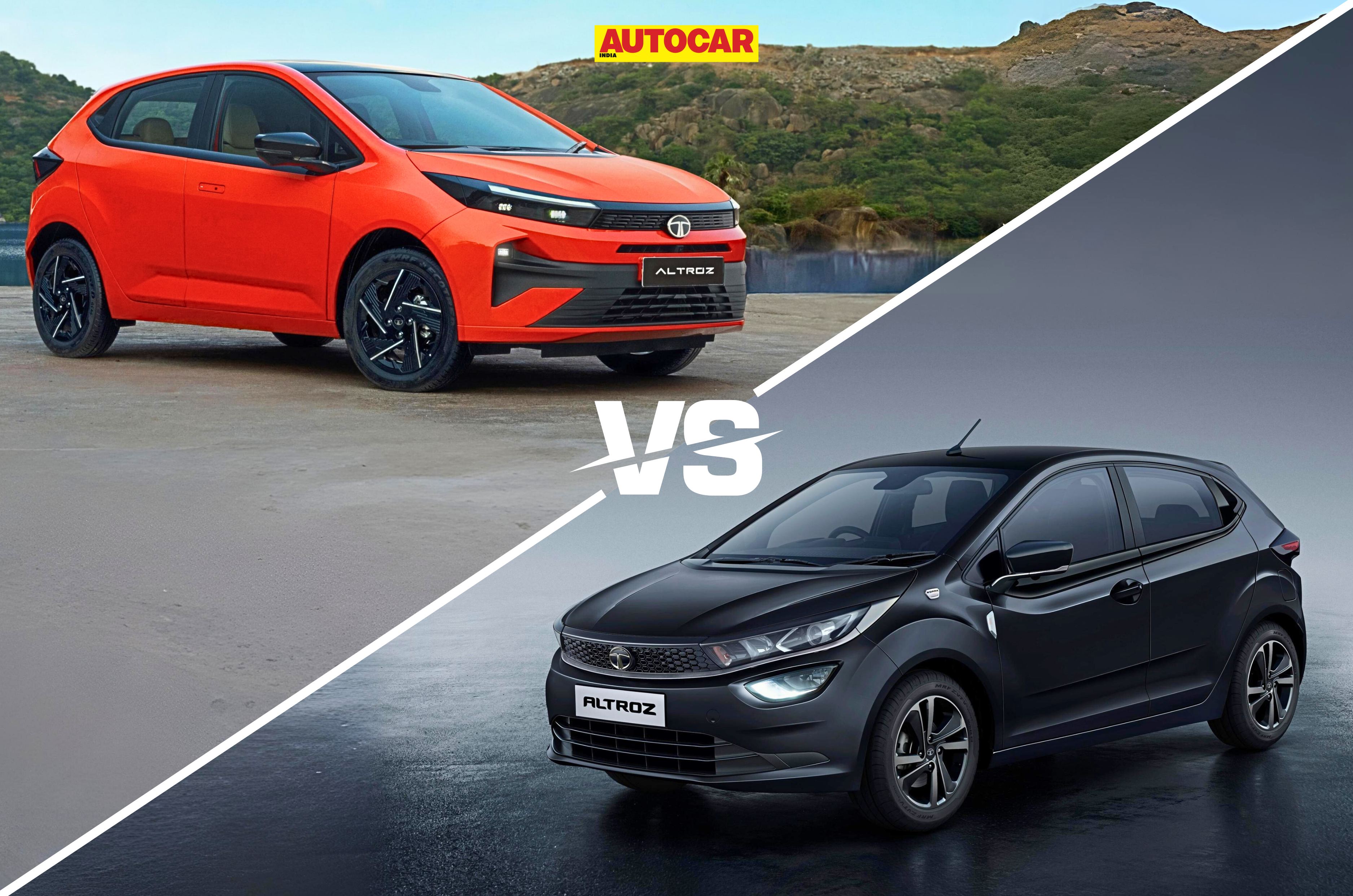 Tata Altroz new vs old